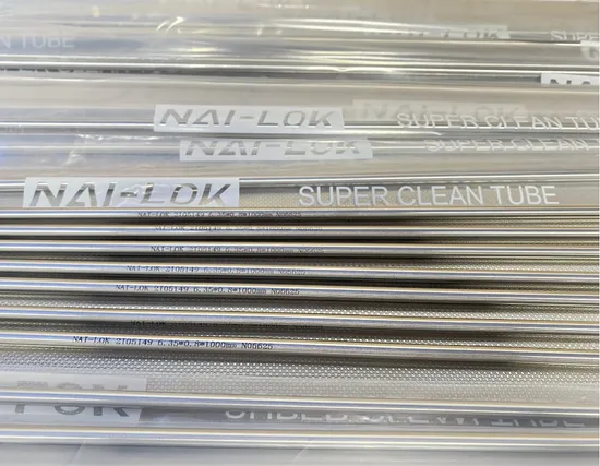 Nai Lok ASTM A269 Tp316L 6mm Od X 1 mm Thickness Seamless Instrumentaiton Pipe ASTM A213 Bright Anneal Pickled Stainless Steel Pipe Super Clean Ba Ep Tube