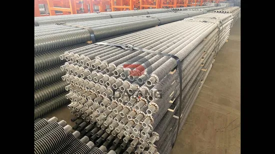 Datang High Frequency Welded Helical Fin Tubes, Alloy Steel Fin Pipes for High Temperture and Pressure 