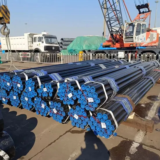 API 5CT Seamless Carbon Steel Pipe with Coupling Threads for Oil Well Casing Applications 
