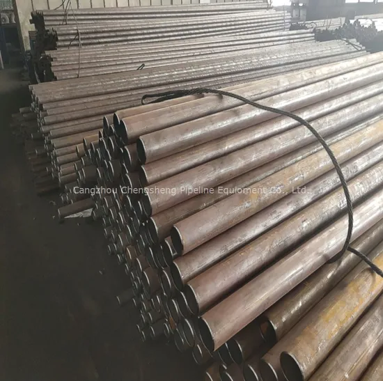 ASTM A53/API5l/A106/A333/A36/St35/St52/X42/X52/X56/X60/65 X70 Sch40 3PE 3lpe Hot Rolled Seamless/Welded Hollow Carbon Steel Pipe for Oil and Gas Pipeline 
