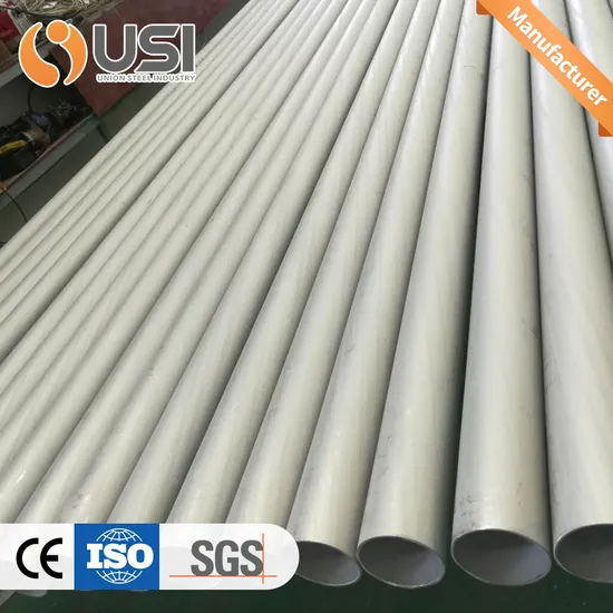 ASTM A312/A789/A790 304/304/316L/2205/2507 Duplex Round Tubing Seamless Stainless Steel Tube Ss Pipe 
