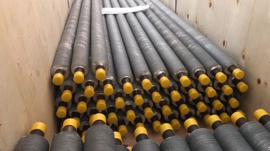 China Factory Aluminum Carbon Steel Spiral Copper Aluminum Extruded Fin/Finned Tube in Heat Exchanger for Cooler and Accessories Pipes Air Heat Exchanger 