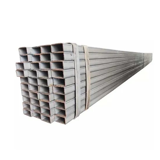 China Carbon Welded Black Structural Prices ERW Steel Pipe Mild Square Tube 