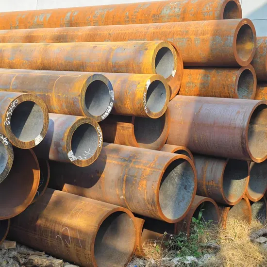 Carbon Steel Pipe 40 Sch Seamless ASTM A106b Black Carbon Seamless Steel Pipe for Line Pipe 